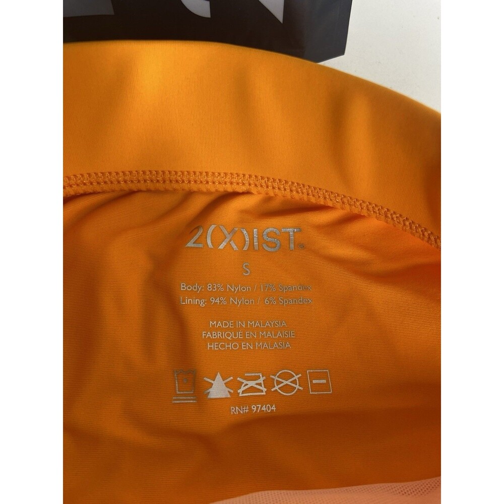 2XIST Essentials Cabo Swim Trunks Swimwear Bottoms Sun Orange Mens Size S - Picture 3 of 6